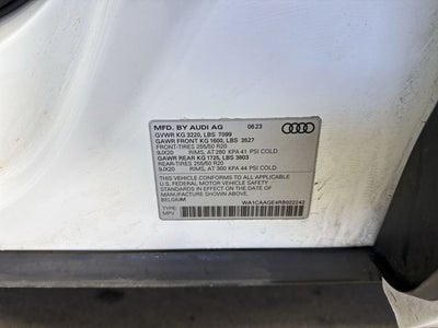 2024 Audi Q8 Sportback e-tron Premium Plus S line quattro