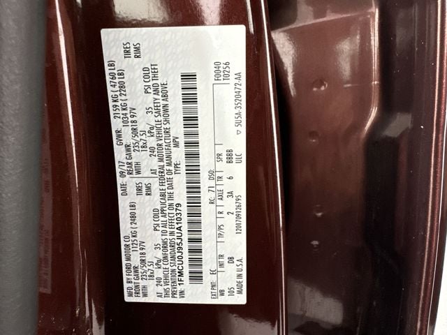 2018 Ford Escape Titanium