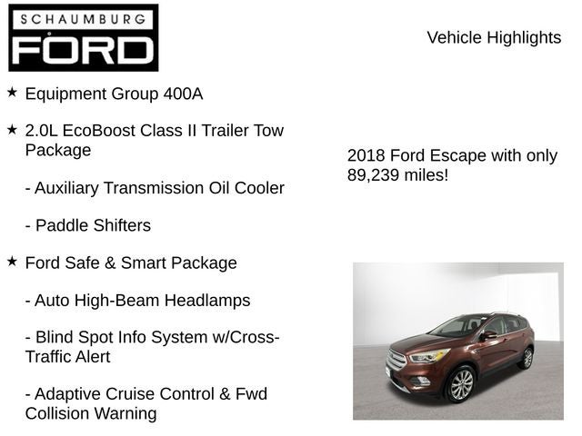 2018 Ford Escape Titanium