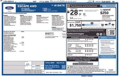 2026 Ford Escape Active