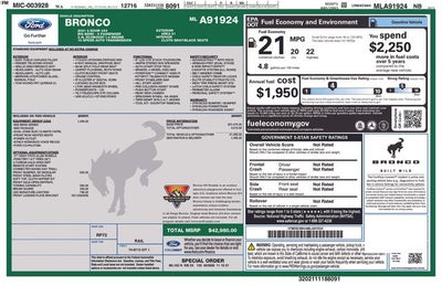 2021 Ford Bronco Big Bend