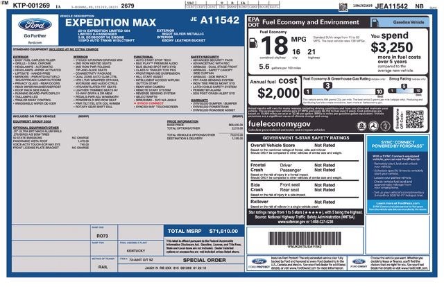 2018 Ford Expedition Max Limited