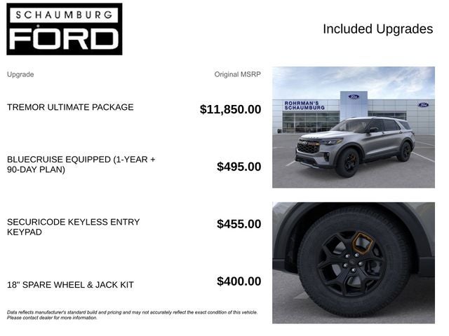 2026 Ford Explorer Tremor