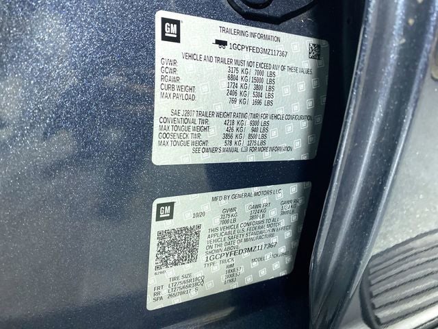 2021 Chevrolet Silverado 1500 LT Trail Boss