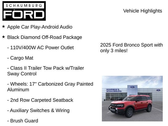 2025 Ford Bronco Sport Big Bend BIG BEND 4X4