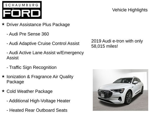 2019 Audi e-tron Prestige quattro