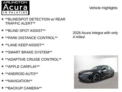 2026 Acura Integra FWD A-Spec with Technology