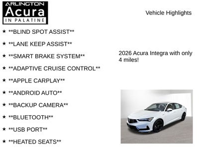 2026 Acura Integra FWD A-Spec with Technology