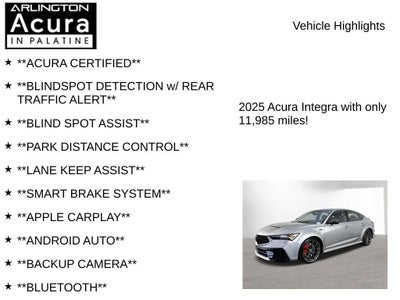 2025 Acura Integra TYPE S