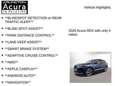 2026 Acura RDX SH-AWD with Technology Package