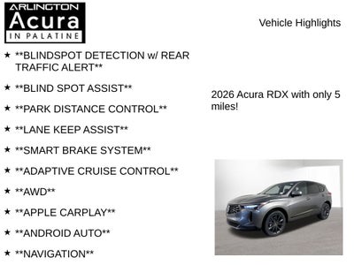 2026 Acura RDX SH-AWD A-Spec