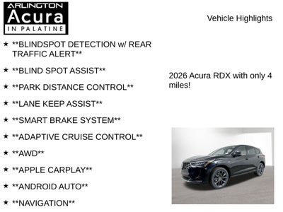 2026 Acura RDX SH-AWD A-Spec