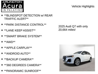 2025 Audi Q7 Premium Plus