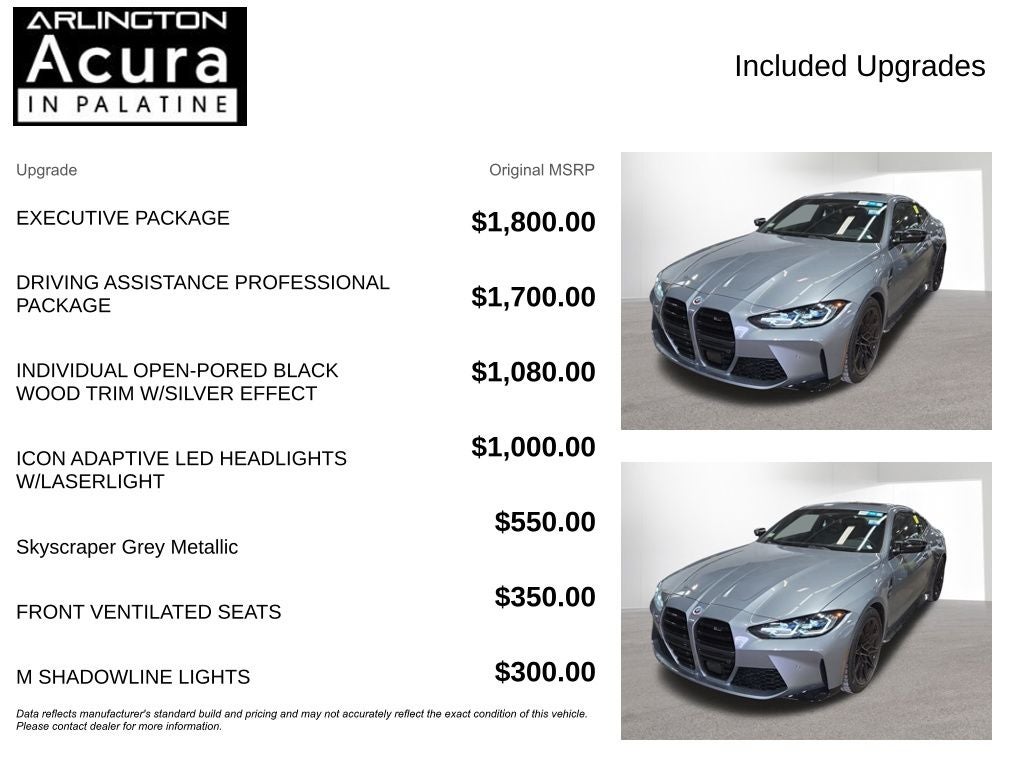 2022 BMW M4 Competition xDrive