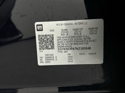 2022 Cadillac XT5 Premium Luxury