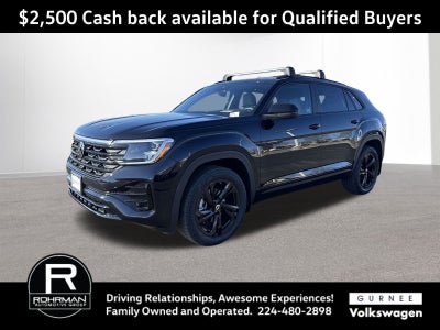 2026 Volkswagen Atlas Cross Sport 2.0T SEL R-Line Black