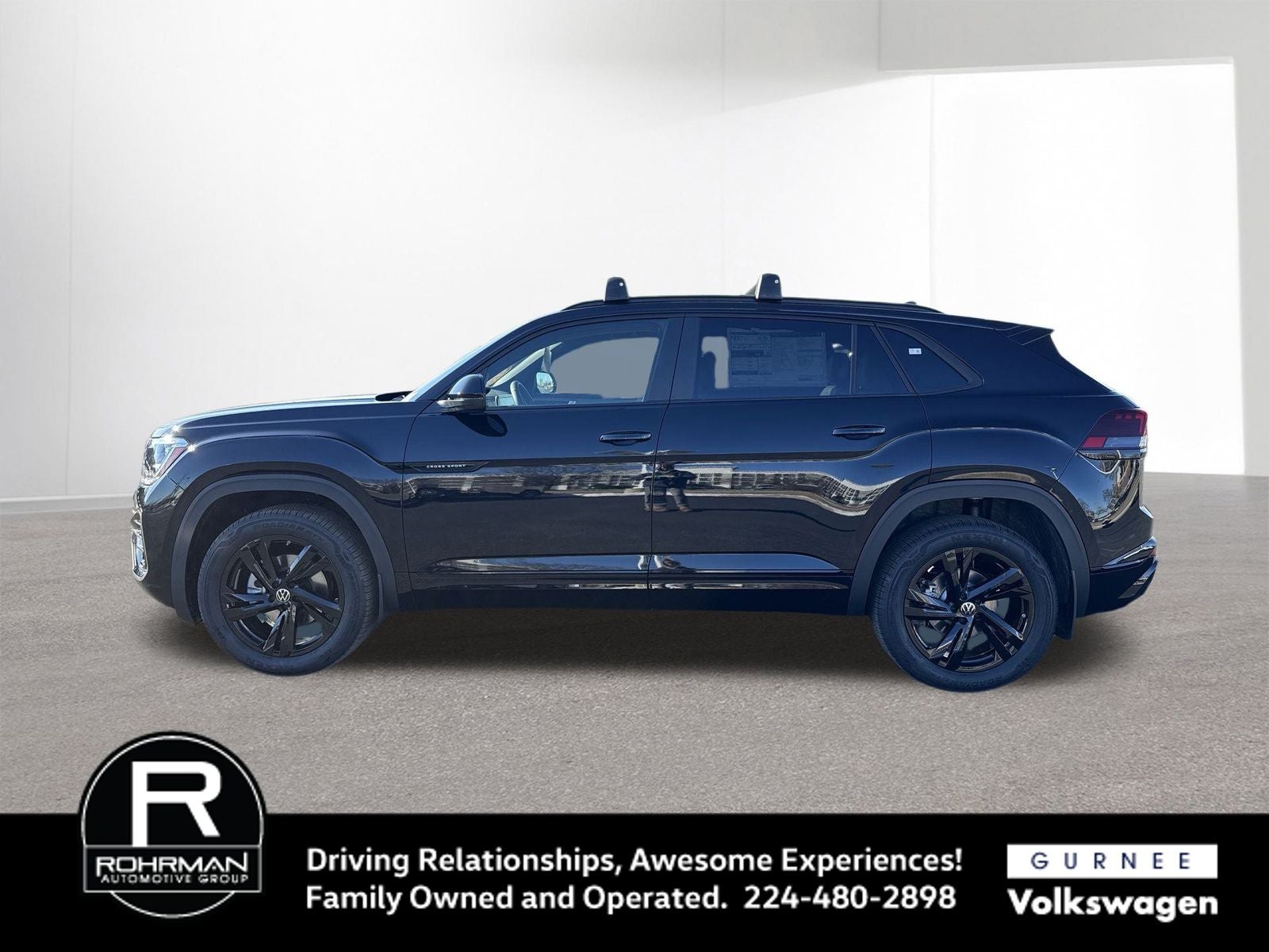 2026 Volkswagen Atlas Cross Sport 2.0T SEL R-Line Black