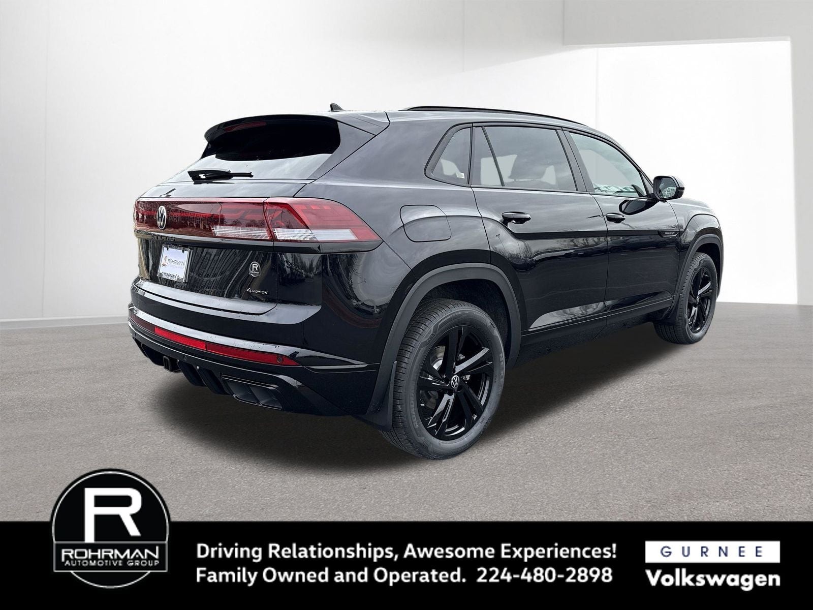 2026 Volkswagen Atlas Cross Sport 2.0T SEL R-Line Black