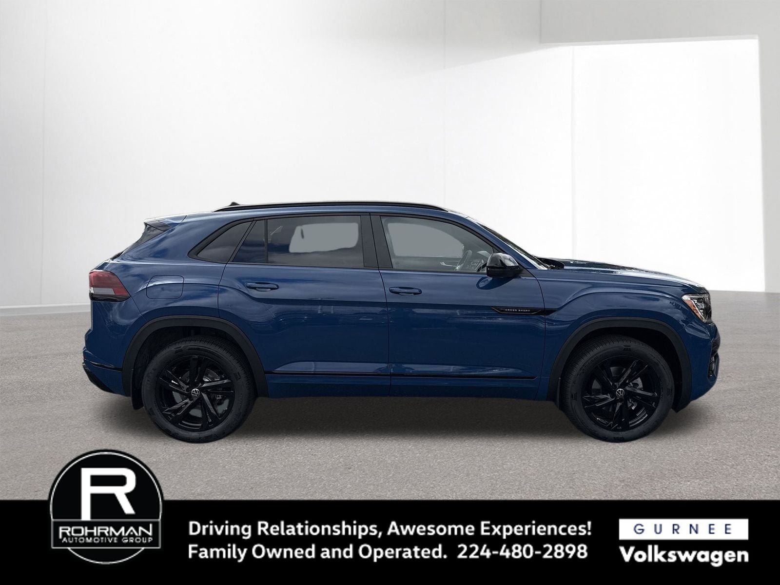 2026 Volkswagen Atlas Cross Sport 2.0T SEL R-Line Black