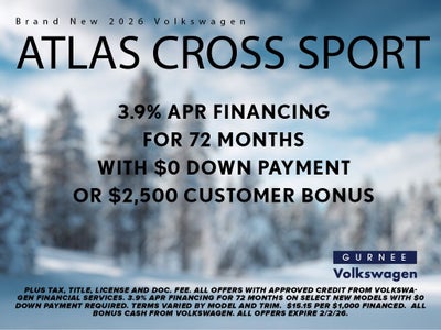 2026 Volkswagen Atlas Cross Sport 2.0T SE w/Technology