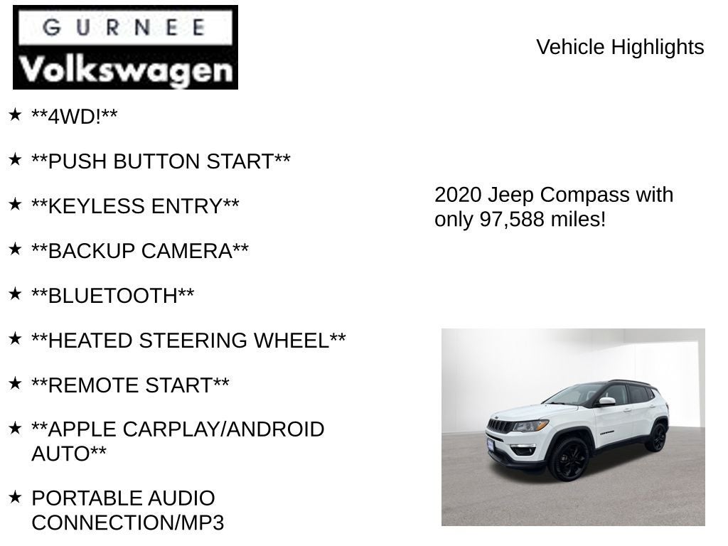 2020 Jeep Compass Altitude