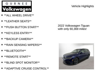 2022 Volkswagen Tiguan 2.0T SE