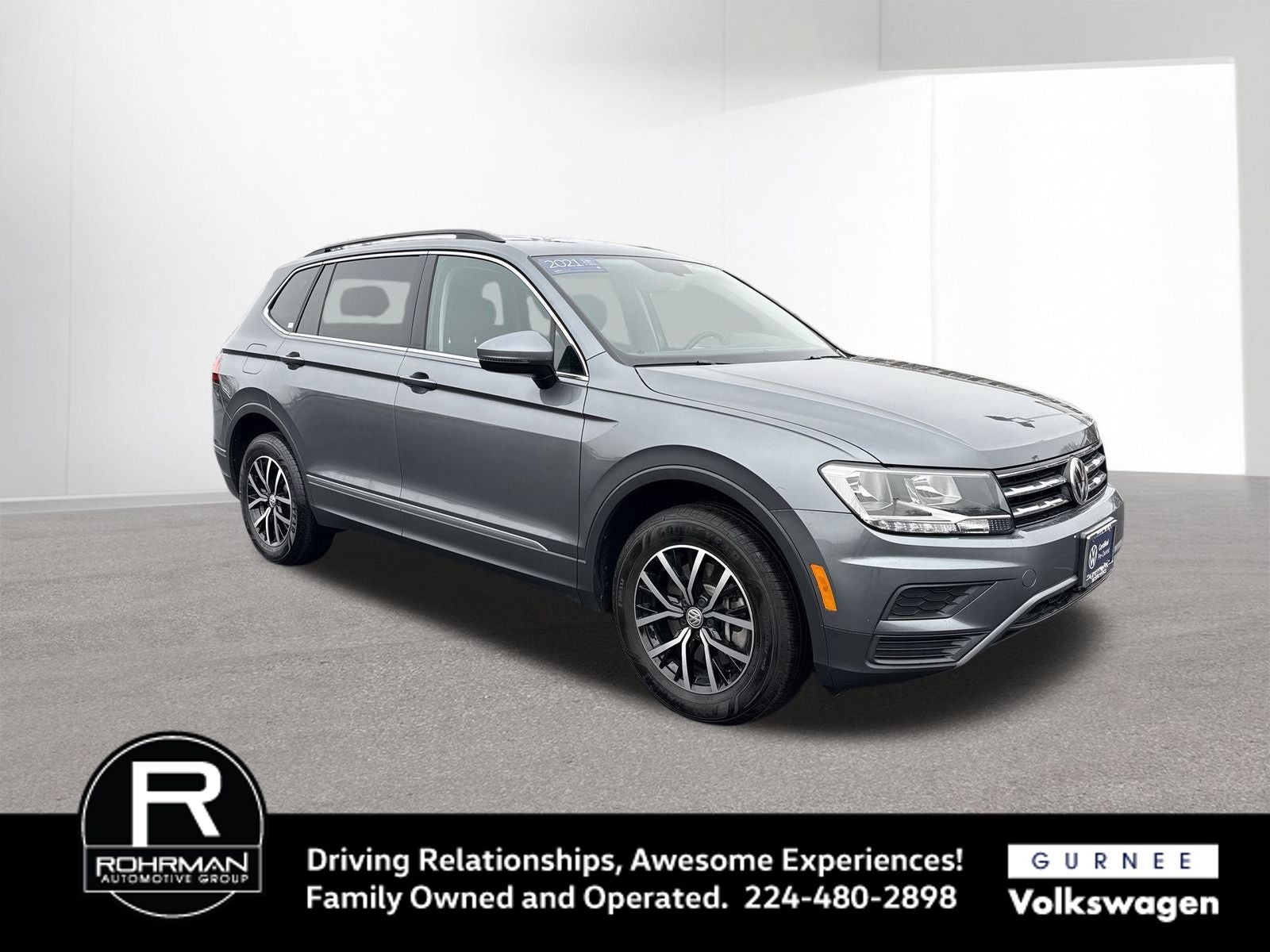 2021 Volkswagen Tiguan 2.0T SE Third Row