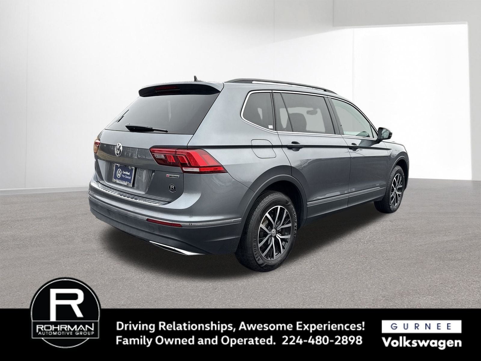 2021 Volkswagen Tiguan 2.0T SE Third Row