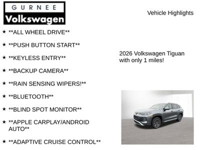 2026 Volkswagen Tiguan 2.0T S