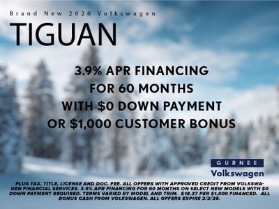 2026 Volkswagen Tiguan 2.0T SE