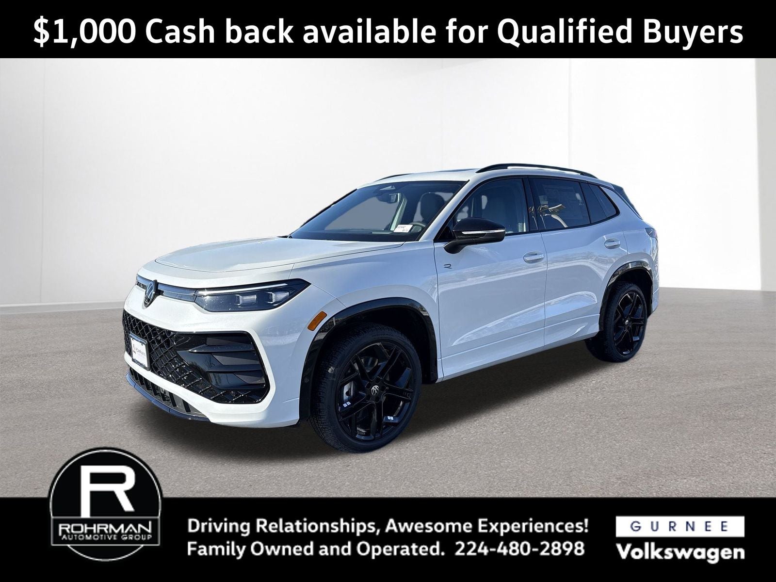 2026 Volkswagen Tiguan 2.0T SE R-Line Black