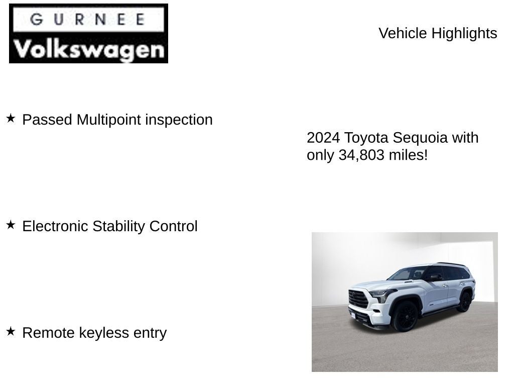 2024 Toyota Sequoia SR5