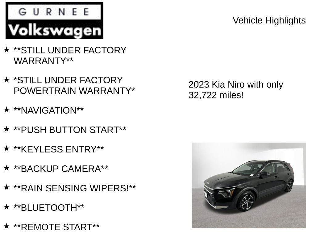2023 Kia Niro EX