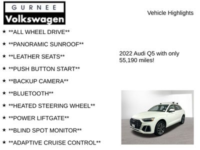 2022 Audi Q5 45 S line Premium Plus quattro
