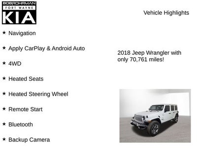 2018 Jeep Wrangler Unlimited Sahara