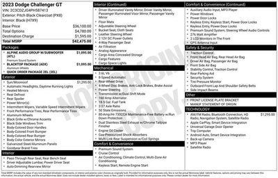 2023 Dodge Challenger GT