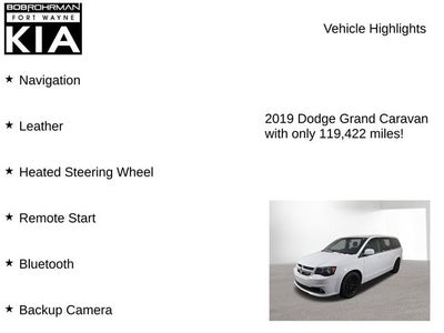 2019 Dodge Grand Caravan GT