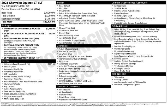 2021 Chevrolet Equinox LT