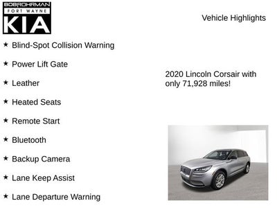 2020 Lincoln Corsair Standard