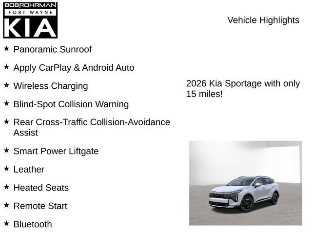 2026 Kia Sportage EX