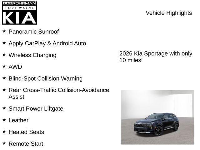 2026 Kia Sportage EX