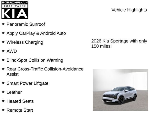 2026 Kia Sportage EX