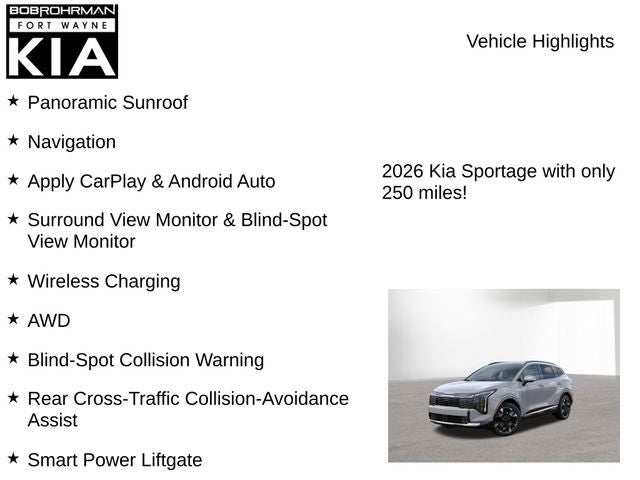 2026 Kia Sportage SX-Prestige
