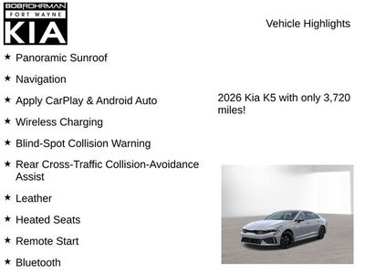 2026 Kia K5 GT-Line Premium