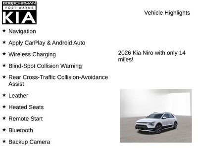 2026 Kia Niro EX
