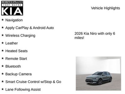 2026 Kia Niro EX