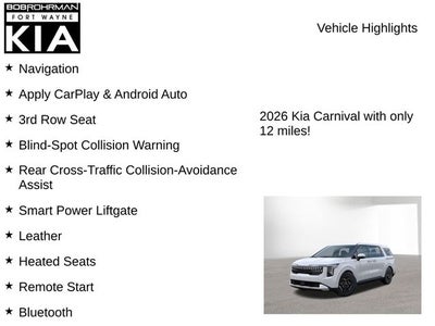 2026 Kia Carnival LXS