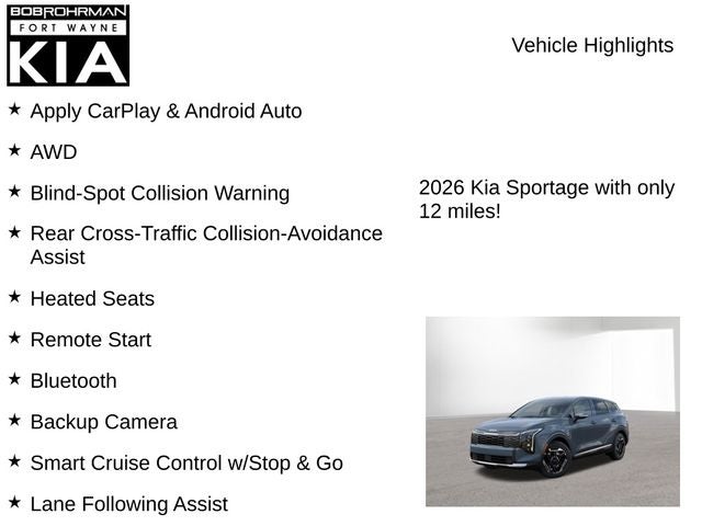 2026 Kia Sportage Hybrid S