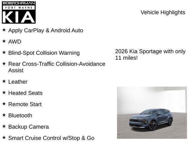 2026 Kia Sportage Hybrid S
