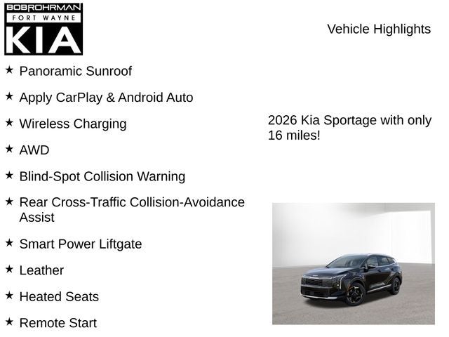2026 Kia Sportage Hybrid EX